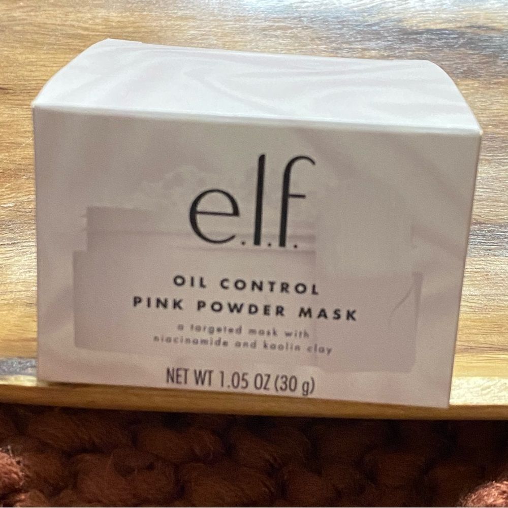 NIB e.l.f. Oil Control Pink Powder Mask - 1.05oz